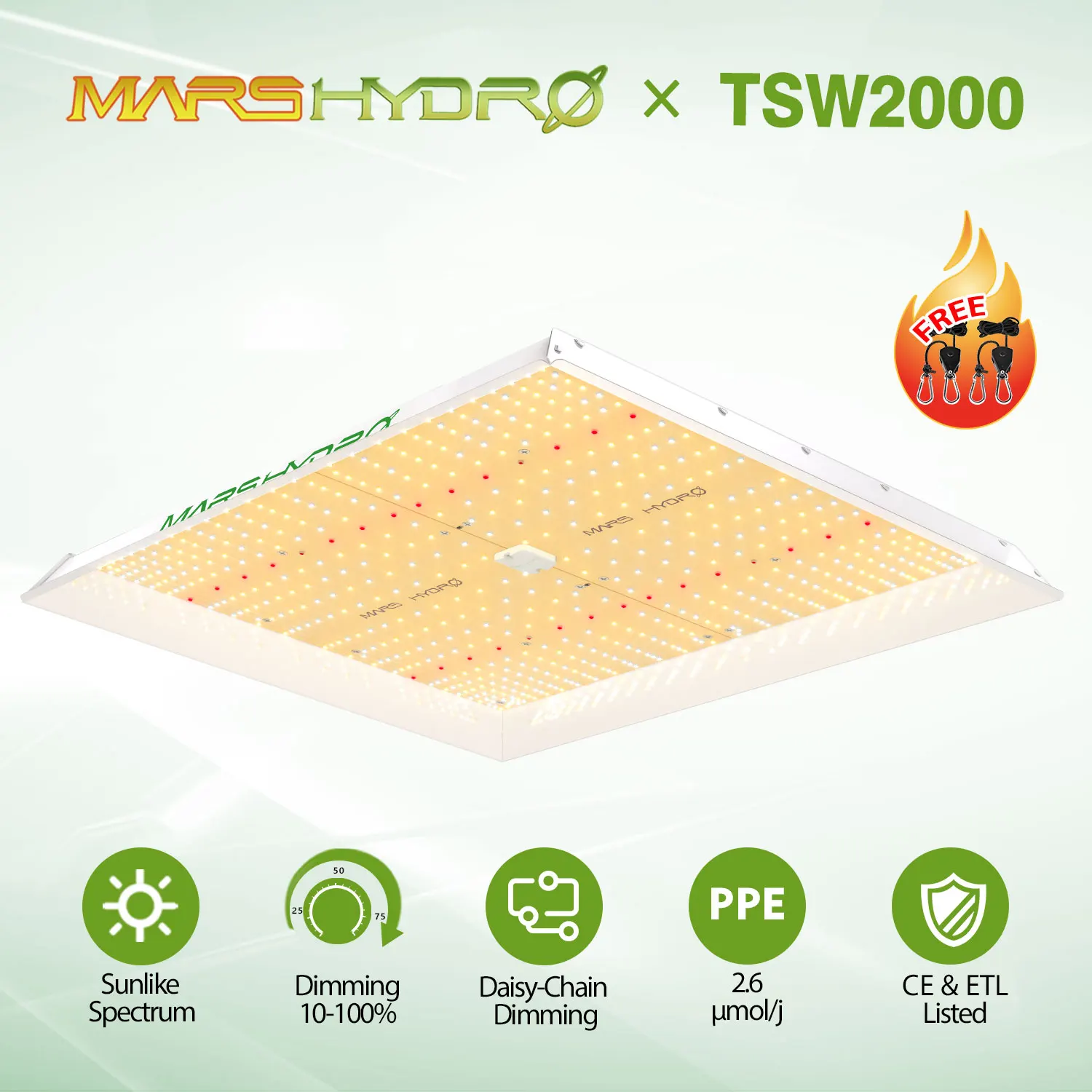 Imagem -03 - Marshydro-regulável Led Crescer Luz Espectro Completo Sistema Hidropônico de Plantas Interiores Quantum Board Lamp ts 600 1000 2000 3000