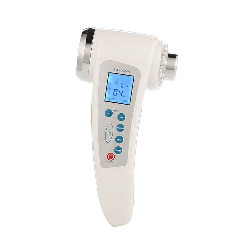 7 LED Photon Ultrasound Galvanic Ion Skin Pores Cleaning Massager Skin Lift Rejuvenation Anti-wrinkle Facial Care Beauty Devices