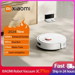 XIAOMI MIJIA 3C Plus Robot Vacuum Cleaner and Mop For Home Appliance Dust LDS Scan 5000PA Cyclone Suction Washing Mop Smart Plan