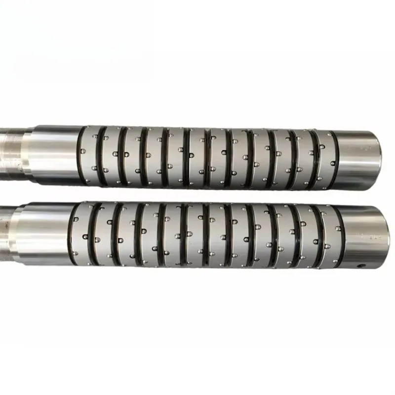 Spline structure differential ring slip shaft ball shaft