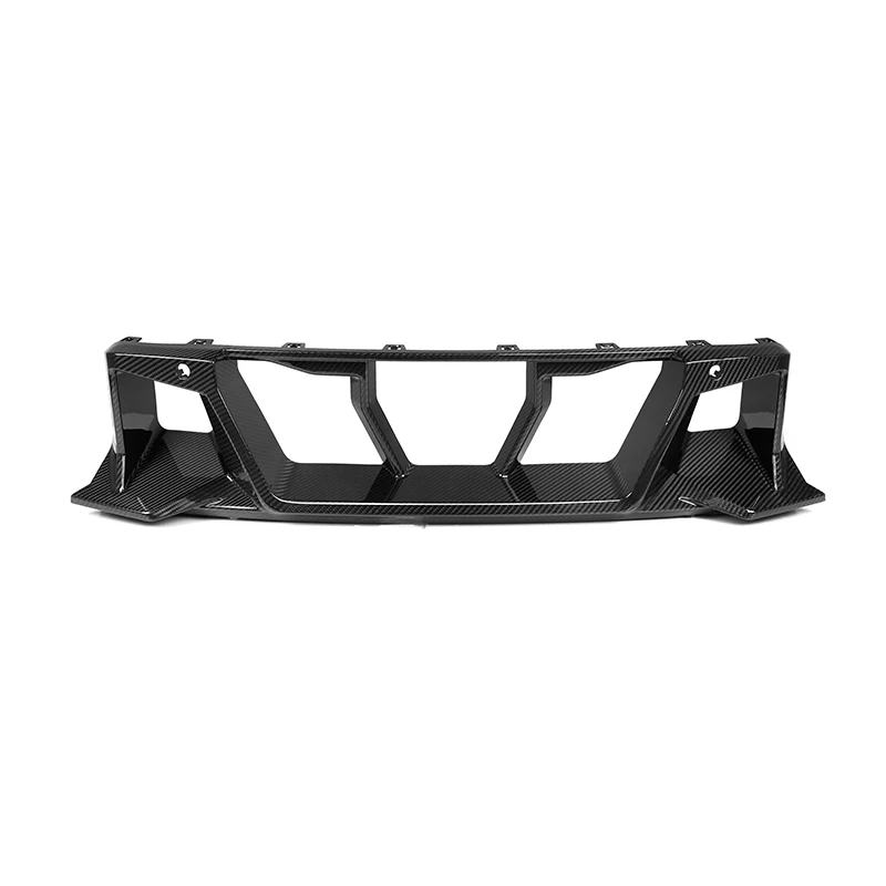 Dry Carbon Fiber Front Center Bumper Grill Trim for For BMW 2 Series G87 M2 2023-IN SQ Style Low bumper grill Car Styling Parts