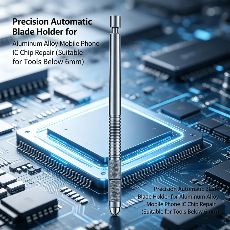 013 Rapid Assembly Self-clamping Aluminum Tool Handle For Smartphone IC Chip Mainboard Micro Cutting Maintenance Jobs