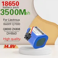 Rechargeable 18650 battery pack 14.8V Li-ion Battery 3200mah For Liectroux  B6009 Q7000 Q8000 ZK808 DH860 Robot Vacuum Cleaner