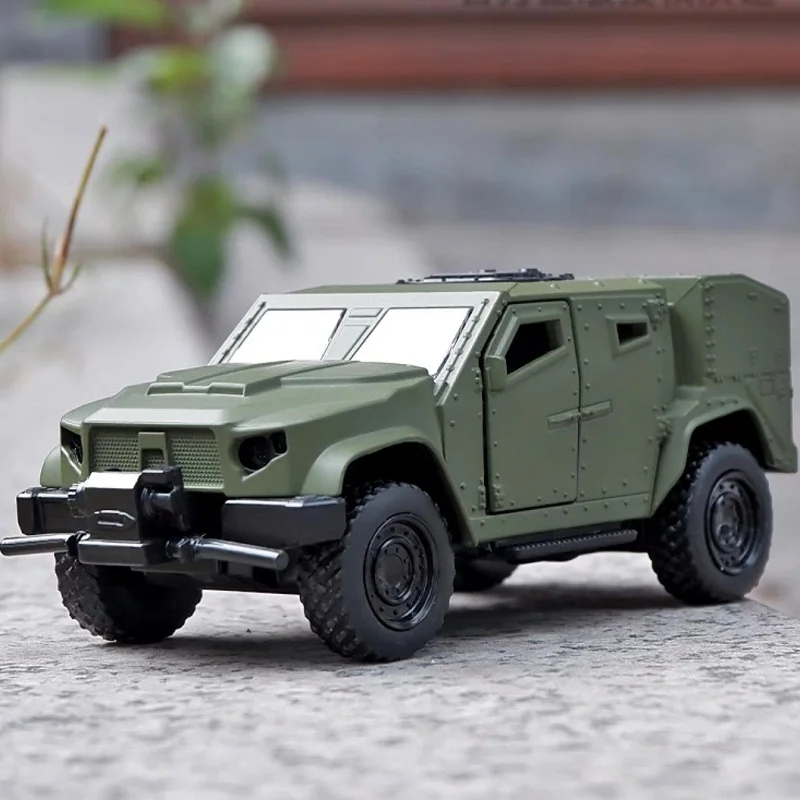 American JLTV Light Armored Vehicle Metal Car Simulation Exquisite Diecasts & Toy Vehicles RMZ city 1:36 Alloy Military Model