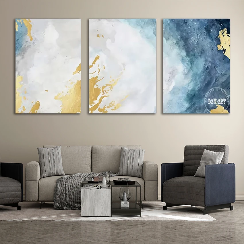 

Лидер продаж, абстрактные картины, 3 шт., художественная картина, холст, украшение стены, безрамная акриловая текстура, ручной рисунок, последнее поступление