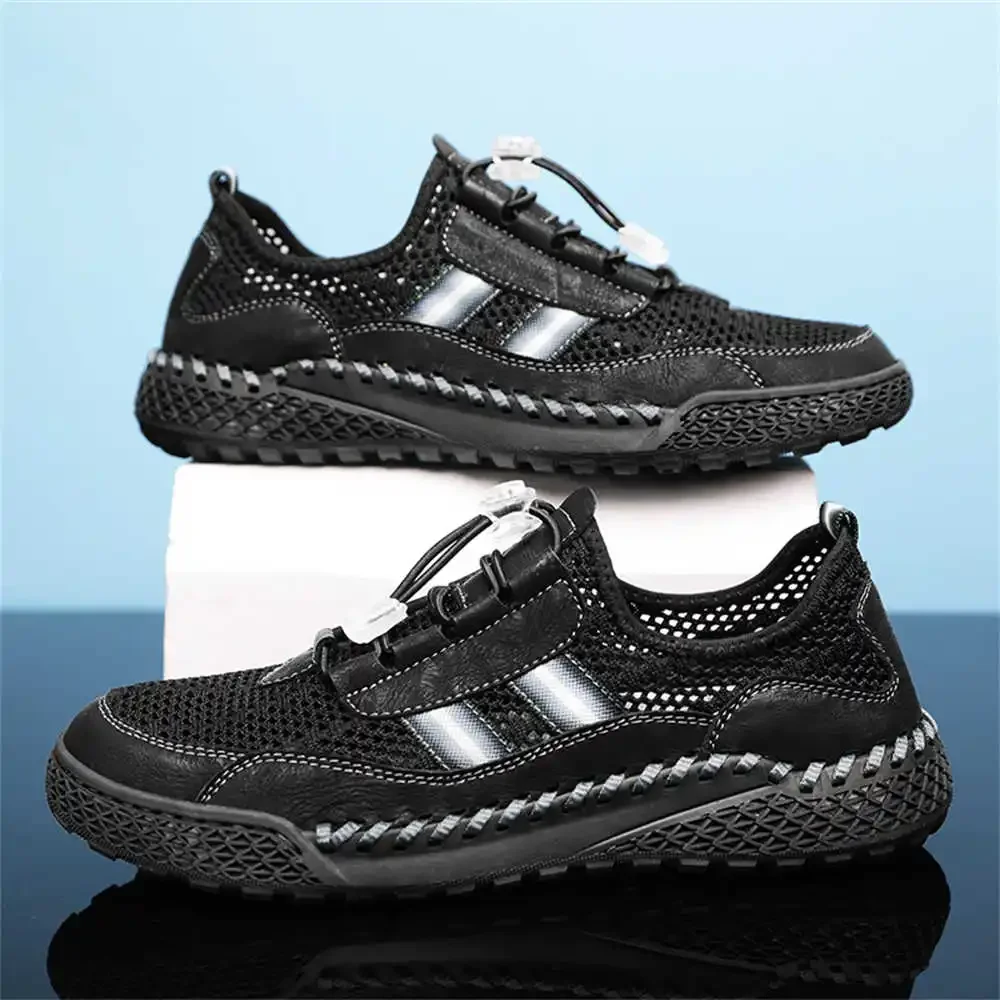 

41-42 Dark Black And White Trainers Tennis Luxury Brand Shoes Men Sport Sneakers Sapatenes Clearance Best-selling