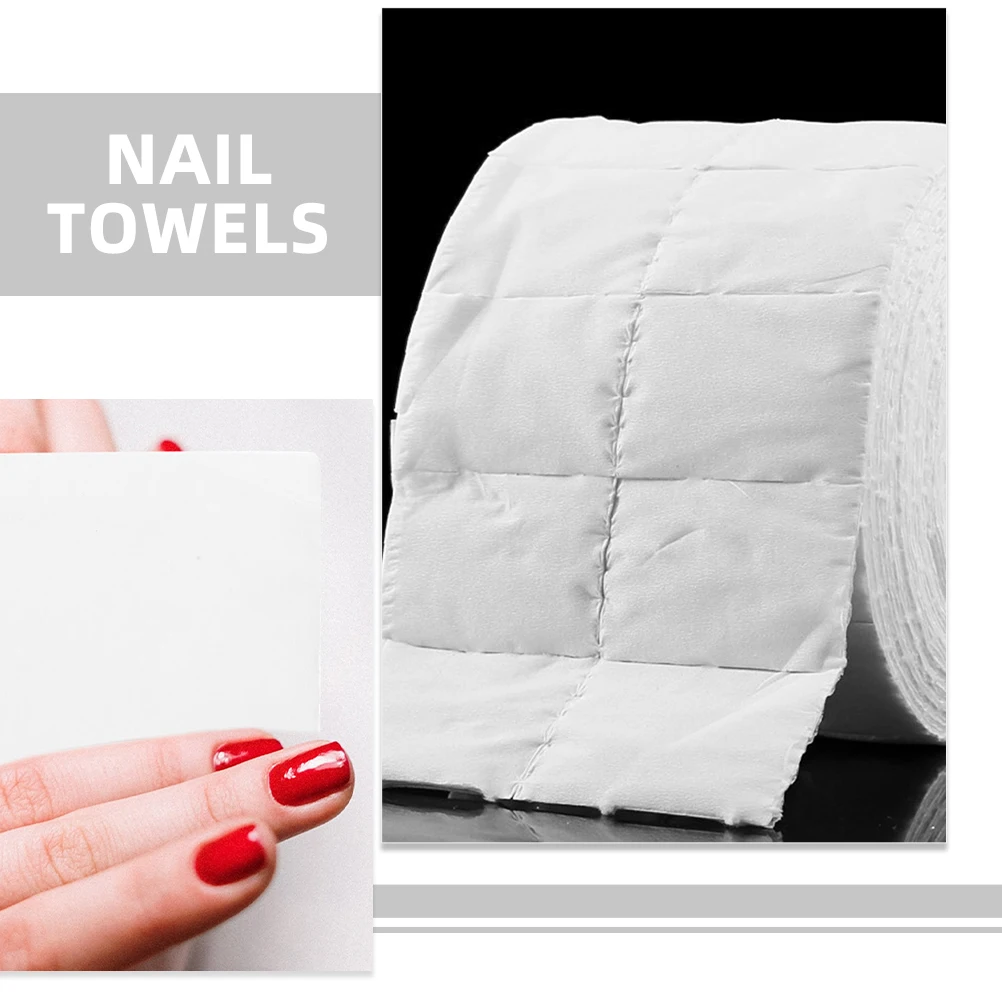 

2 Rolls Nail Washing Paper Roll Soft Lint Free Nail Towels Manicure Makeup Remover Pads Travel Gel Polish Cleaner