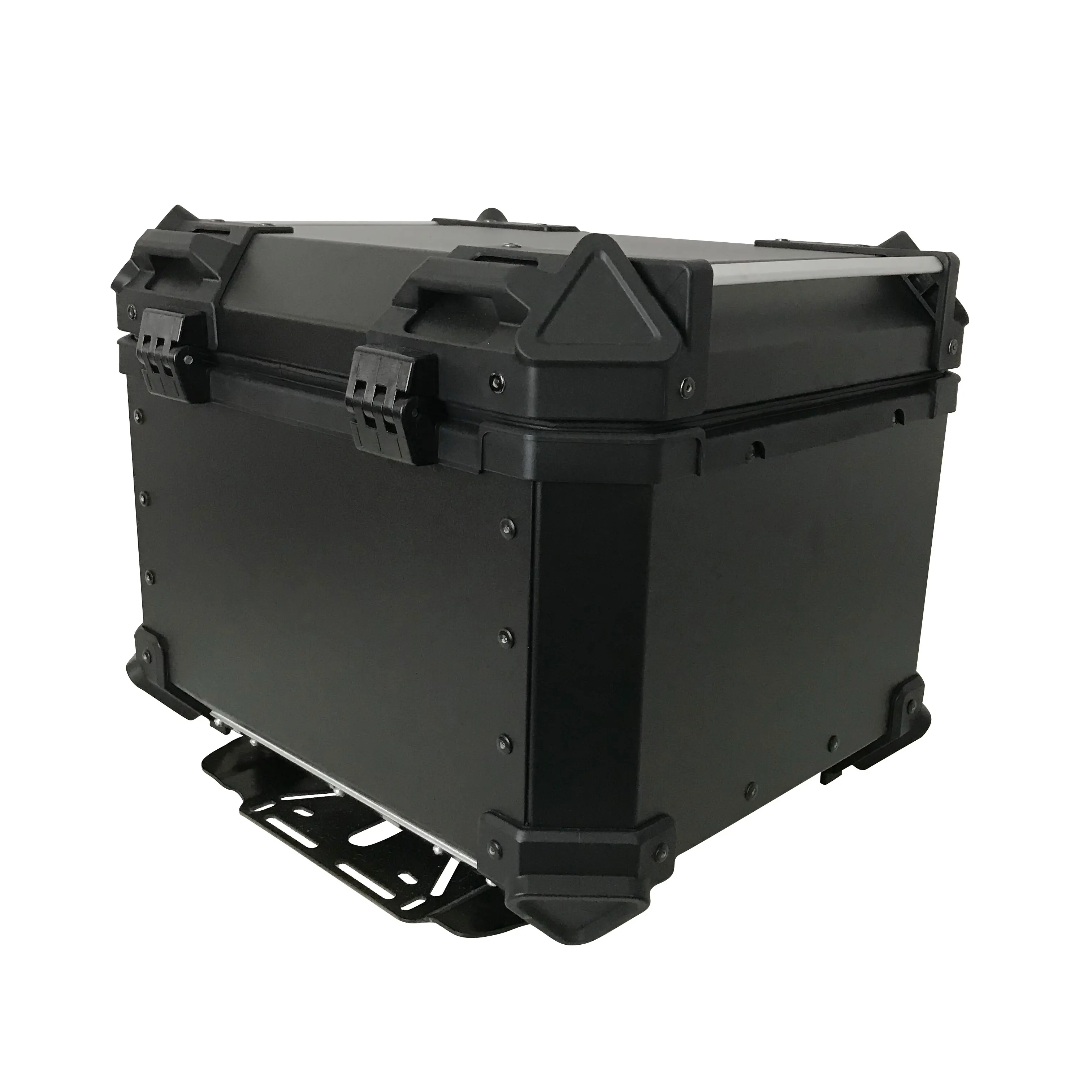 مصنع مطاردة 55L الألومنيوم العلوي صناديق ذيل الدراجة النارية الصندوق العلوي #4