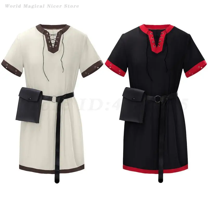 

Хэллоуин тамплиеры рыцари косплей костюм винтажный средневековый халат анимация карнавальная вечеринка персонаж ролевая игра одежда для выступлений