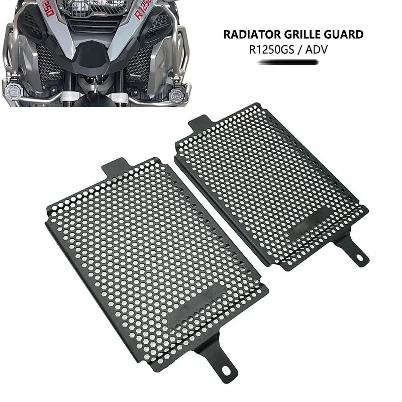 For BMW R1250GS Radiator Grille Guard Cover Protector R 1250 GS Adventure Exclusive Rallye 2019 2020 2021 2022 2023 Motorcycle