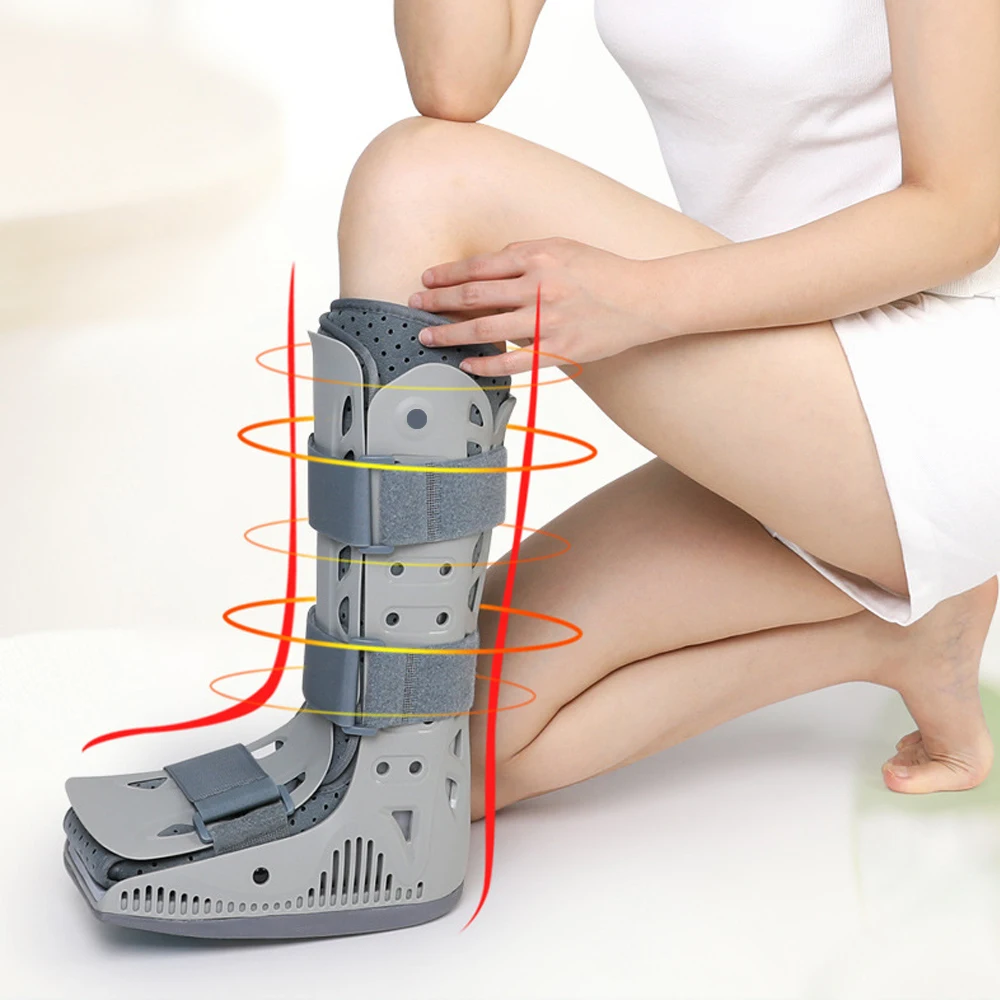 Aufblasbarer Gehstiefel, Air Cam Walker Bruchstiefel, orthopädischer Stiefel für Verstauchungen, Air Walker Brace für zerbrochenen Fuß, Achillesse – Detail 6