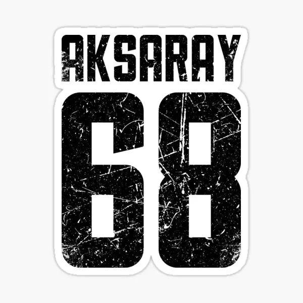 68 AKSARAY Sticker Auto Label 17cm