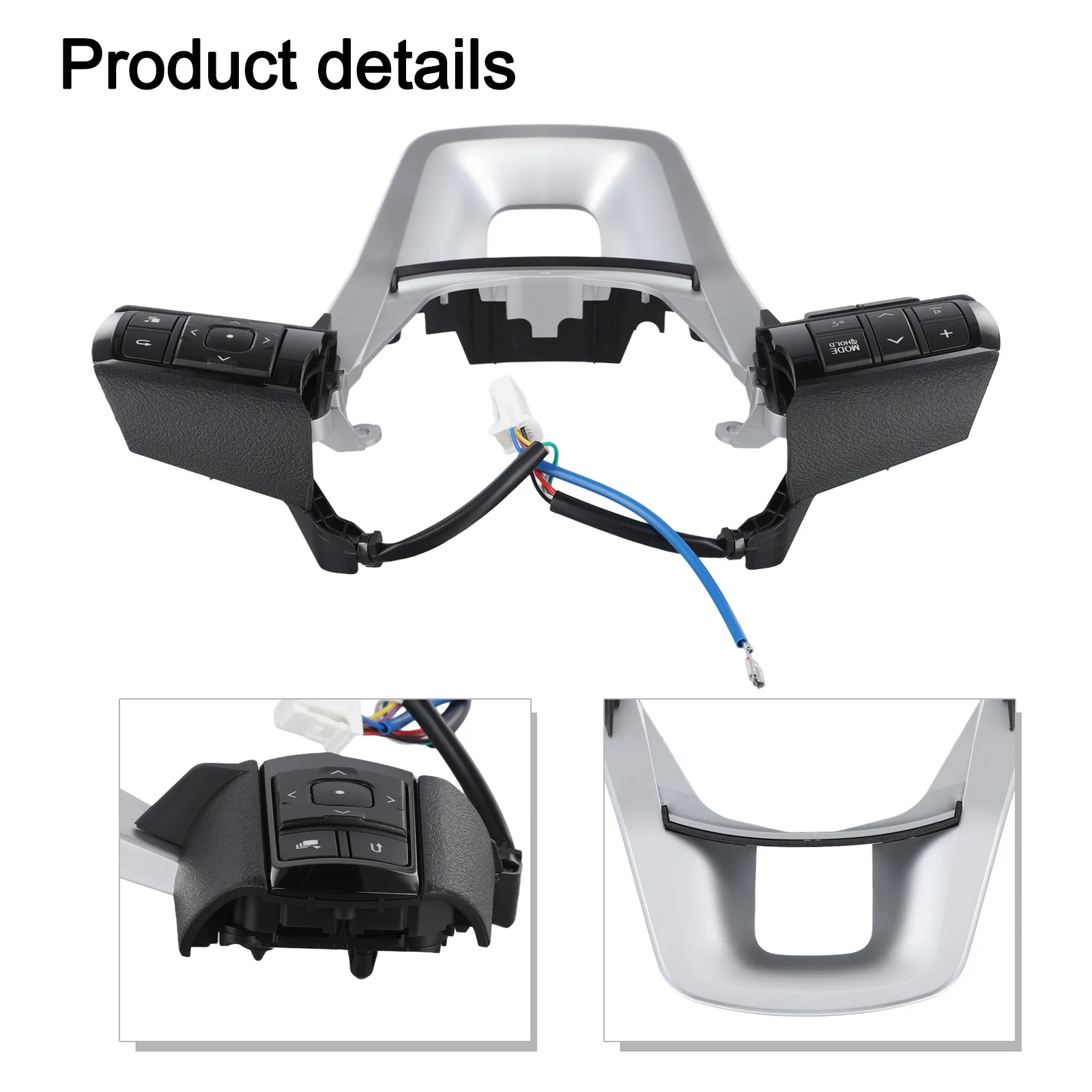 

For Toyota Vehicle Steering Wheel Control Button for Hilux and For Fortuner Models (2015 2020) OEM Number 842500K320