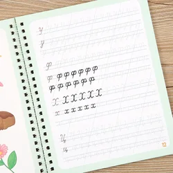 Reusable Russian Writing Paste Calligraphy Handwriting Copybook For Kid Children's Book Russian Letter Practice Toy