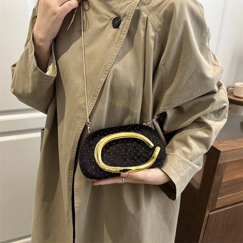 High-End Ladies Tote Bag Made Of Premium Flannel High-End Quality And Paris Elegant Vintage Look​