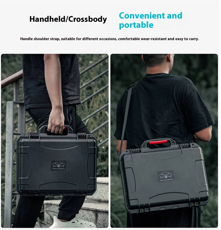 Waterproof Hard Case Large for DJI Mavic 4 Pro Fly More Combo Drone Acccessoiry Storage Box For DJI RC 2/RC Pro 2 Controller