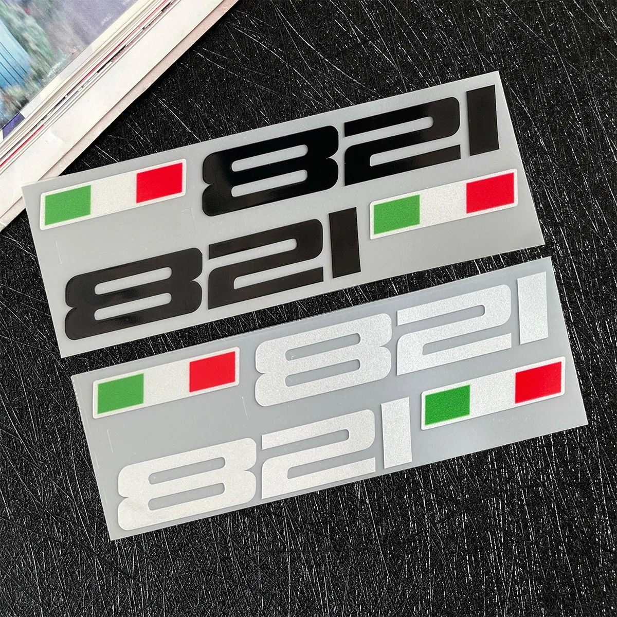 1 Pair Ducati Monster Series Vinyl Decals Motorcycle Stickers for 695 821 1200 Motorbike DIY Personalized Exterior Styling Decor