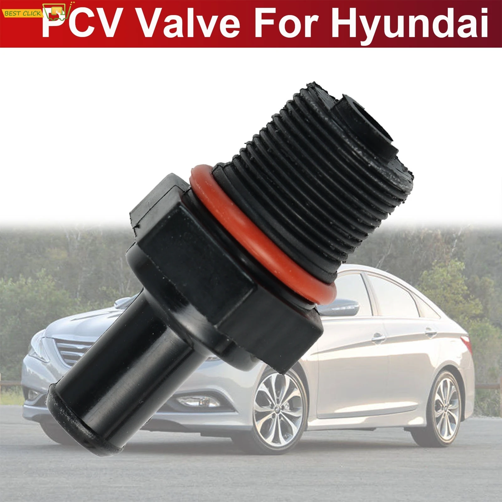267402G000 PCV Valve For Hyundai Elantra Kona Santa Fe Sonata Tucson Kia Forte Optima Rondo Soul 1.6 1.8 2.0 2.4 3.3 2008-2023