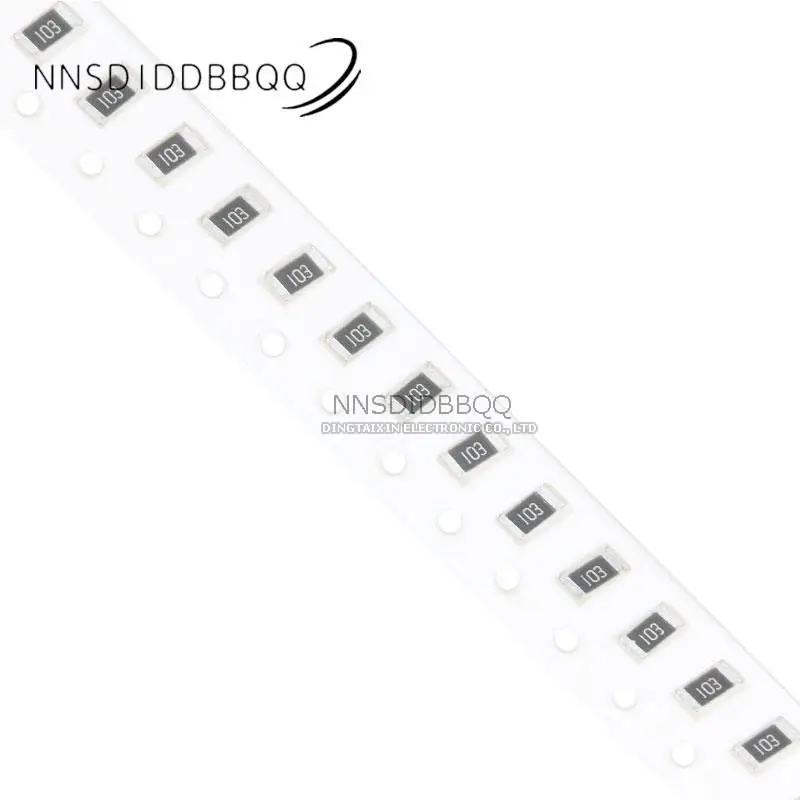 100PCS 1206 resistore a Chip 1Ω (1 r00) ± 1% 1R RC1206FR-071RL resistore SMD all'ingrosso