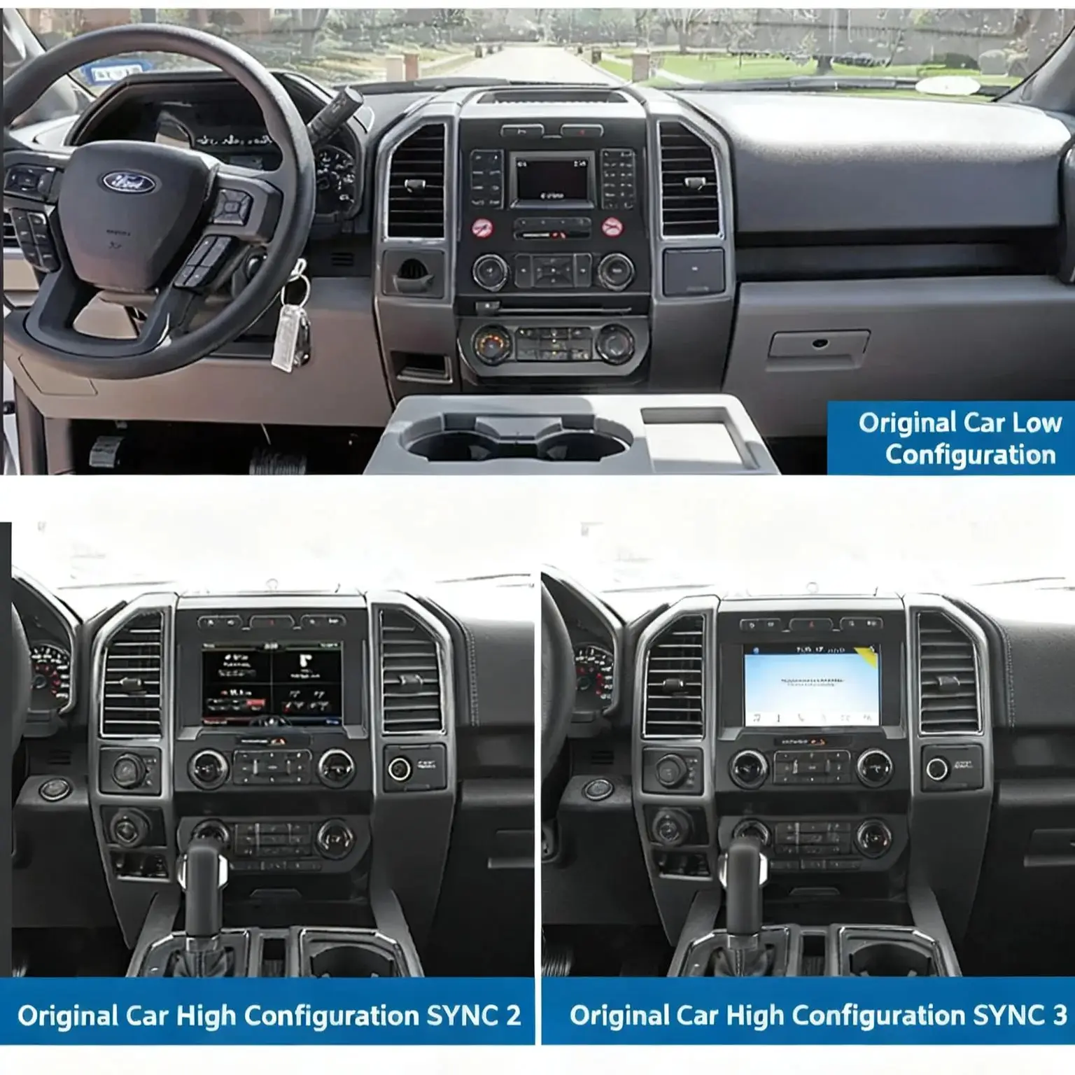 ❤ Car GPS Navi Radio Bluetooth For Ford Raptor F150 2015 ~ 2022 Android 13 GPS Navigation Autoradio Multimedia Video Player