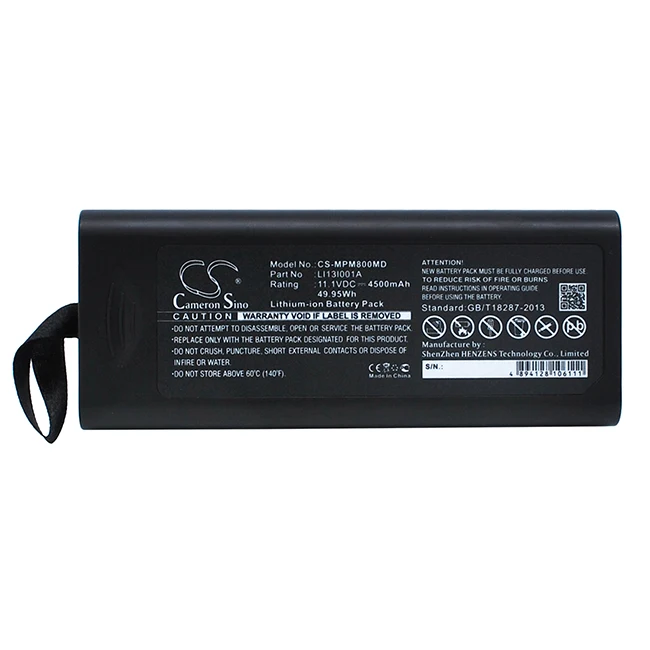 4500mAh Batterie Pour Mindray 115-018012-00 115-018014-00 Li31001A IMEC8 IMEC10 IPM8 IPM10 IPM12 Moniteur VS600 VS900 IMEC12