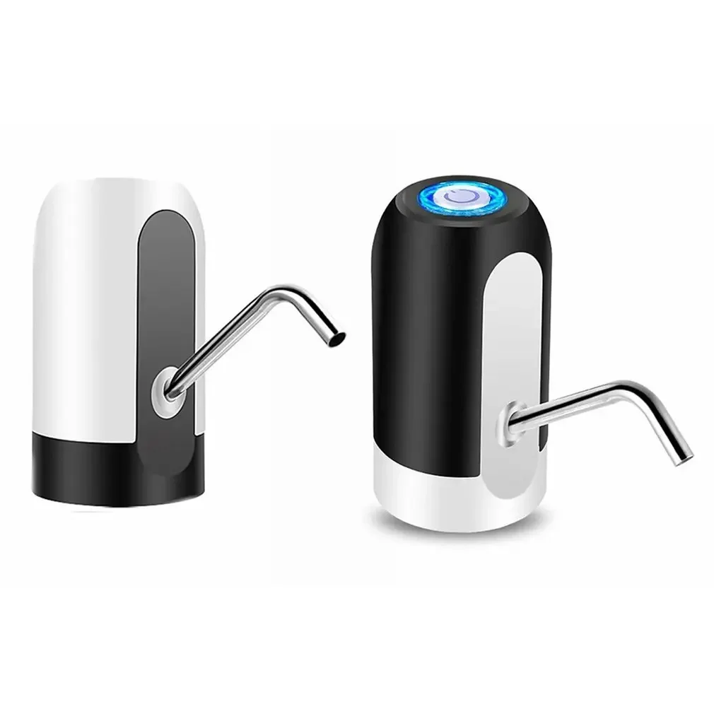 Pompe à eau sans fil intelligente pour bouteille de boisson portable, distributeur électrique avec lumière, gallon