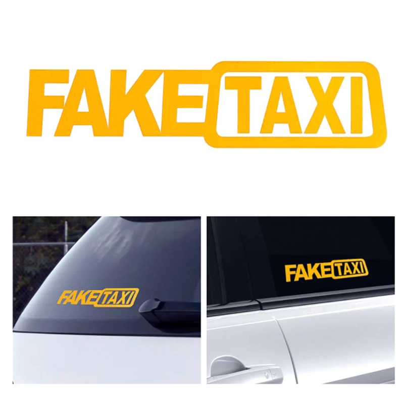 Universal Nep TAXI Car Auto Sticker Decal Emblem Self Adhesive Vinyl For Car Funny Car Sticker