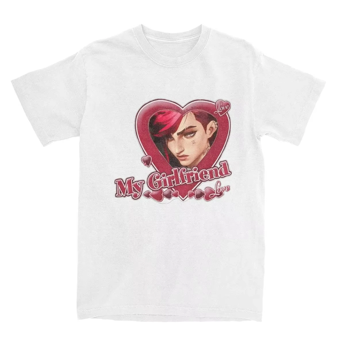 رجل تي شيرت السادس غامض تي شيرت محب أنا أحب صديقتي الصيف تي شيرت رهيبة طباعة ملابس علوية من القطن هدية عيد ميلاد بلايز المحملة