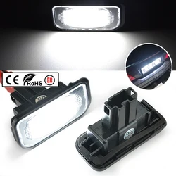 12V LED Number Plate Lamp For Benz C-Class W203 CLK-Class A209 W209 SL-Class R230 Convertible White License Plate Light Assembly