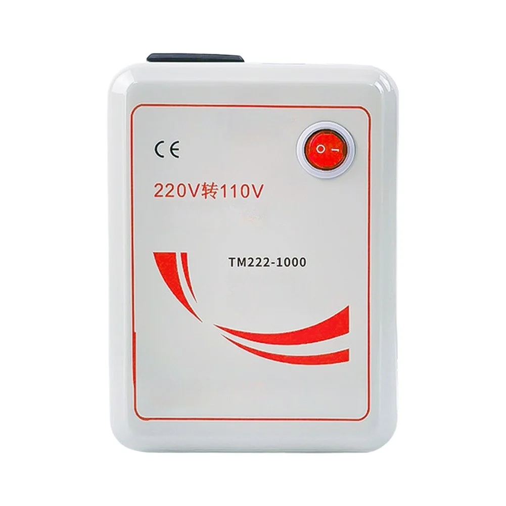 500W 1000W 110V to 220V Voltage Converter Step Down Transformer for Travel Home Office Use with Heat Dissipation