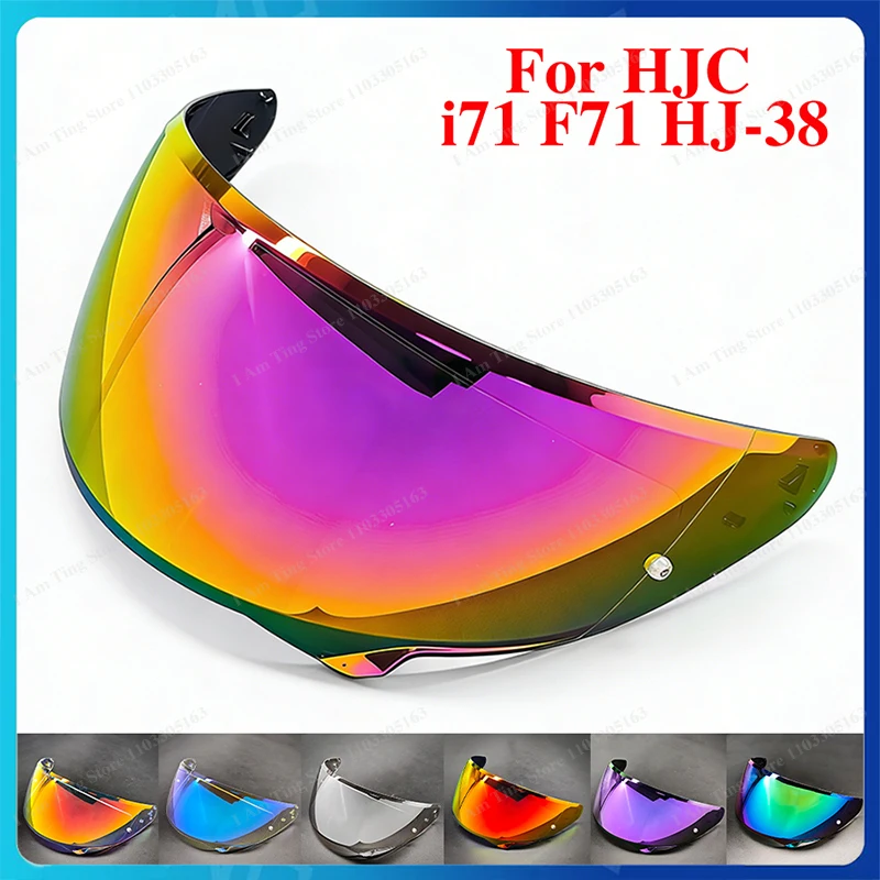 

Сменный визор для мотоциклетного шлема HJC HJ-38 i71 F71, специализированный, антибликовый, ударопрочный