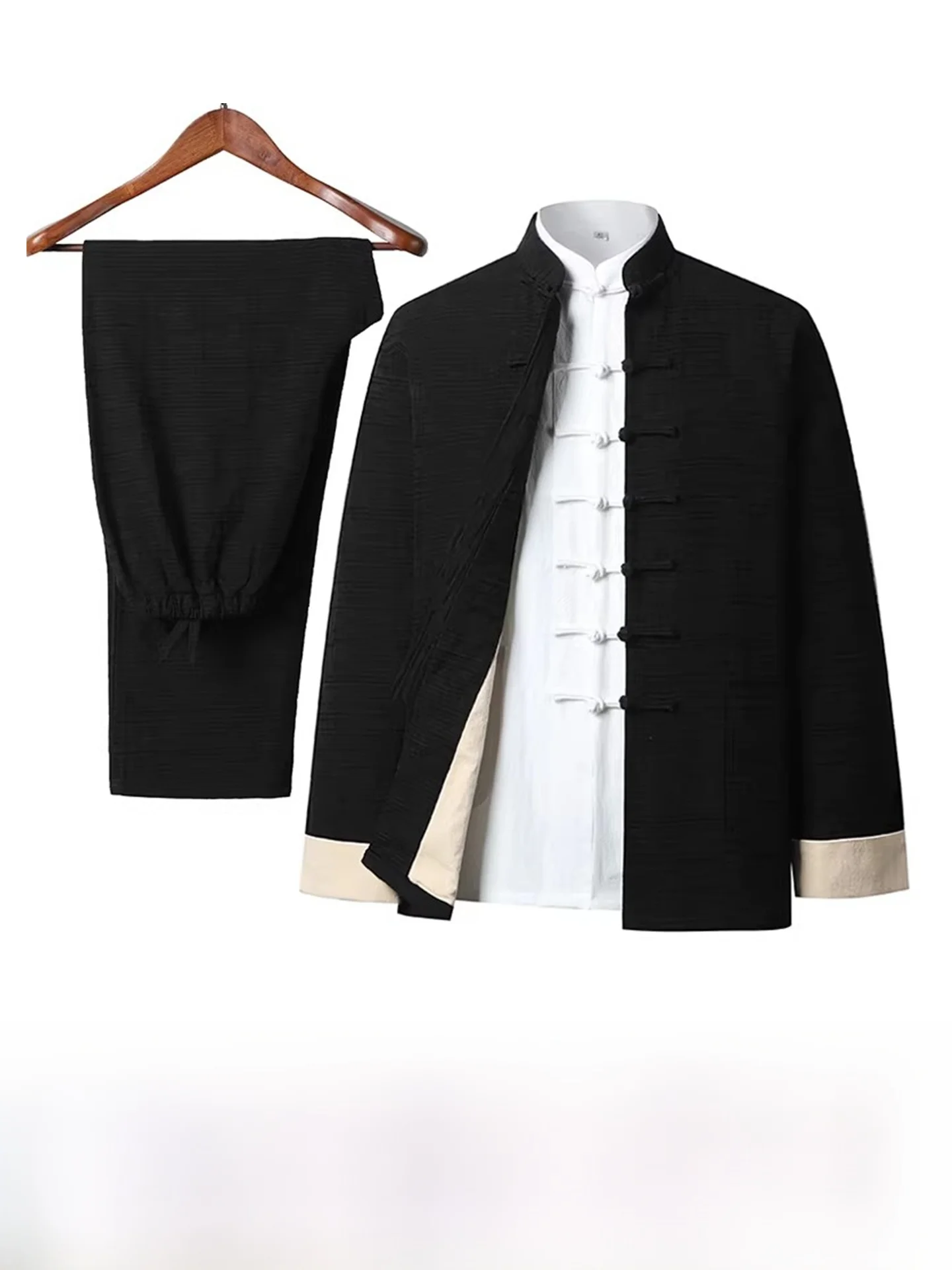 2026-new-men's-tai-chi-practice-clothes-tee-piece-set-cotton-linen-chinese-sle-tang-suit-jaet-long-sve-casual-wear