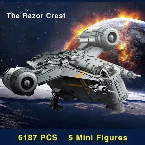 6 best sales Lego Razor Crest - №2