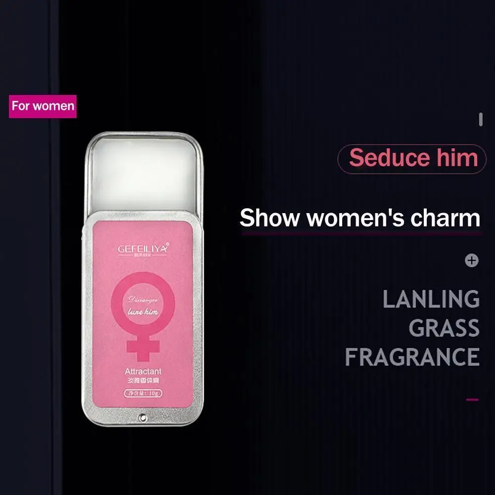 10g Body Pheromone Perfume Balm Long Lasting Fragrance Deodorant Portable Perfume Cologne Fragrance For Women Skin Care Product image 4