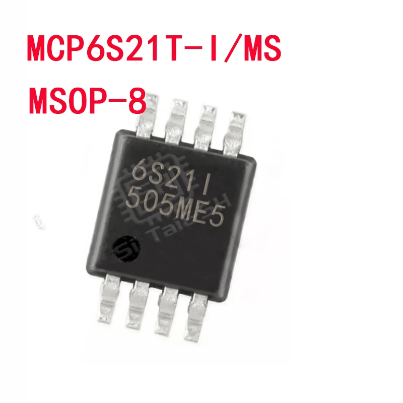 1 قطعة MCP6S21-I/SN T-I/MS -I/MS MSOP8 SOP8 MCP4822 MCP4822-E/SN