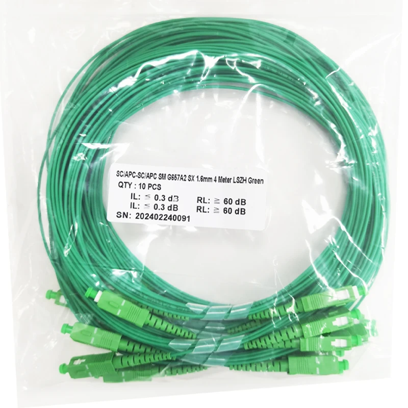 50pcs-35-4-45meters-fibre-jarretiere-optique-g657a2-aqua-fiber-optical-garter-sc-16mm-simplex-ftth-patch-cord-fiber-patch