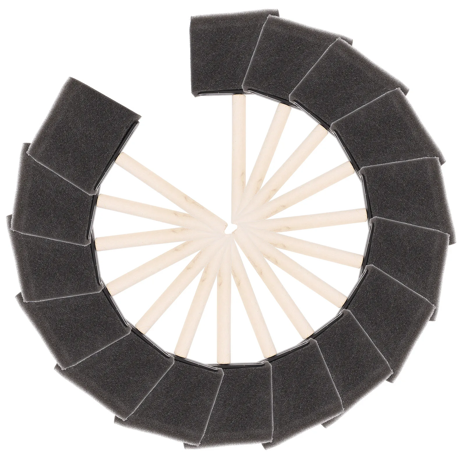 

Набор из 16 губчатых кистей для рисования, DIY-набор для творчества, инструменты для граффити, увлекательные занятия по рисованию, развивающие игры