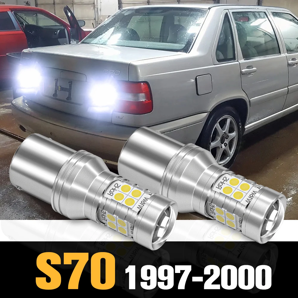 

2pcs Canbus LED Reverse Light Backup Lamp Accessories For Volvo S70 1997 1998 1999 2000