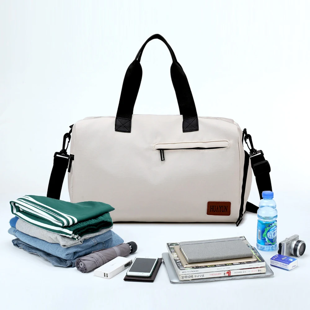 1PCS Gym Bag for Women and Men with Shoe Compartment & Wet Pocket - Duffle Bag for Travel Sports Fitness Workout Athletic