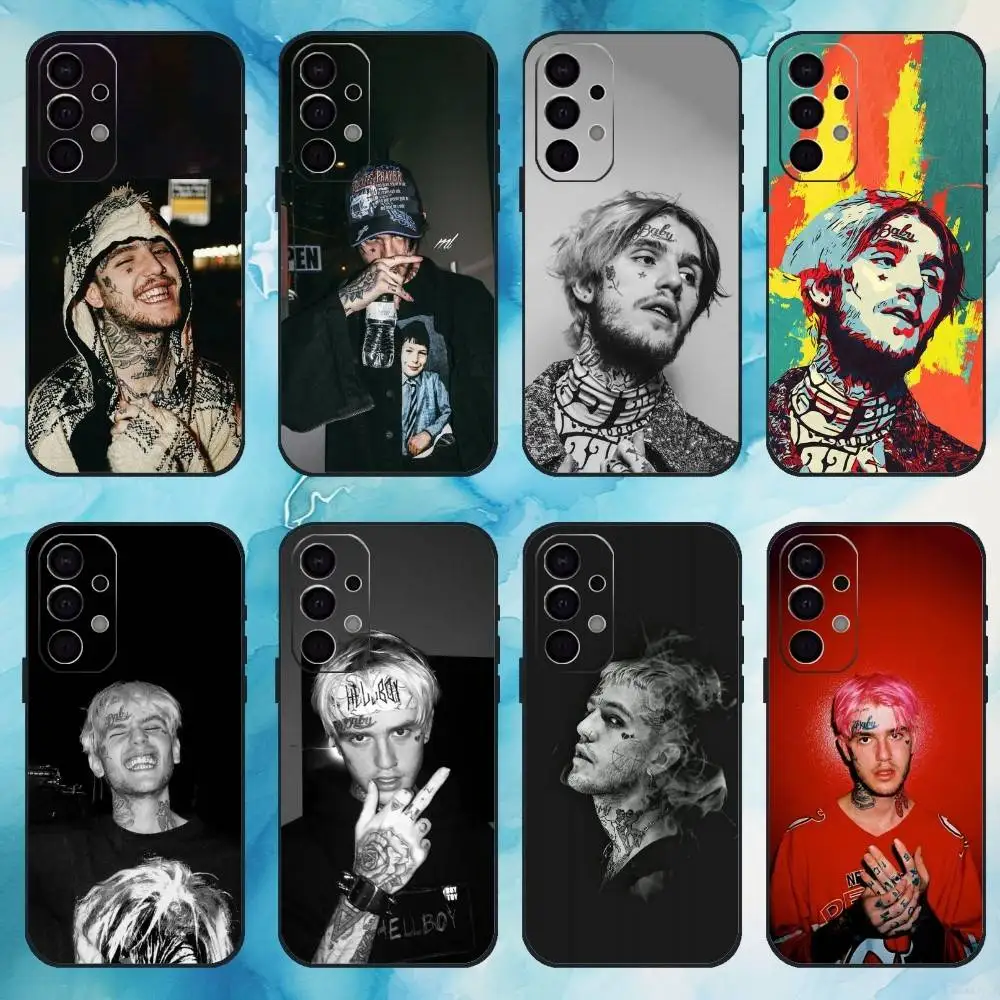 

Lil Peep Star Phone Case For Samsung S25,S24,S21,S22,S23,S30,Ultra,S20,Plus,Fe,Lite,Note,10,9,5G Black Cover