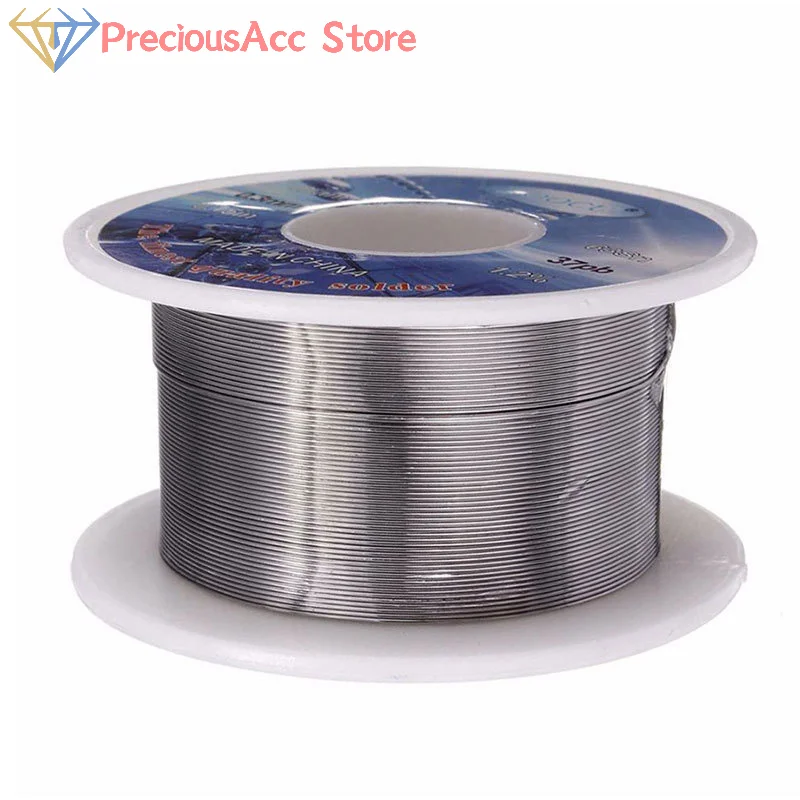 Línea de estaño de alta pureza, alambre de 0,3mm, carrete de flujo de soldadura, línea de soldadura, núcleo de colofonia de plomo, alambre de estaño para reparación de bajo punto de fusión