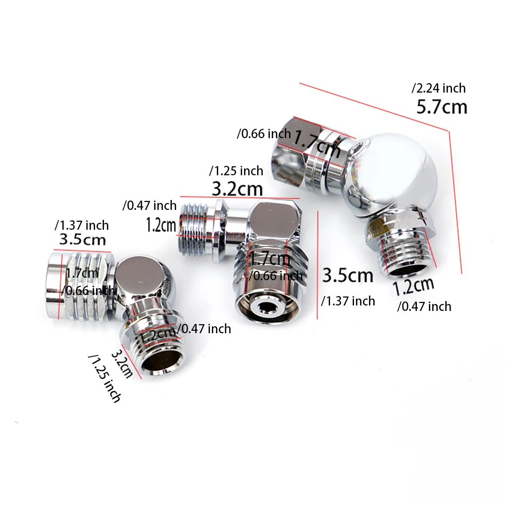 90 110 360 Degree Swivel Hose Adapter Portable Low High Scuba Universal Joint Hose Adapters Accessories AD-110 110