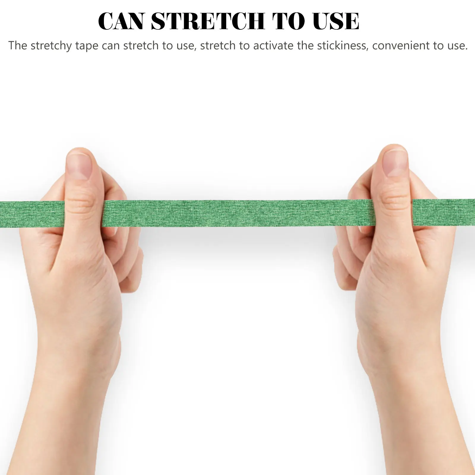 

4Pcs Green Floral Tape Florist Wraps Stretchable Flower Bouquet Stem Wrapping DIY Floral Arrangement Stem Wrapper