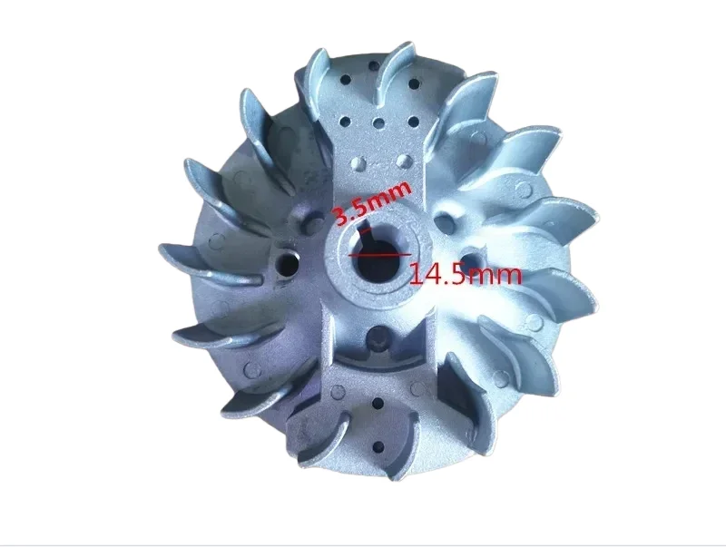 

T200 Flywheel For 1E40F-5A 40F-5A T200 engine trimmer brush cutter fly wheel