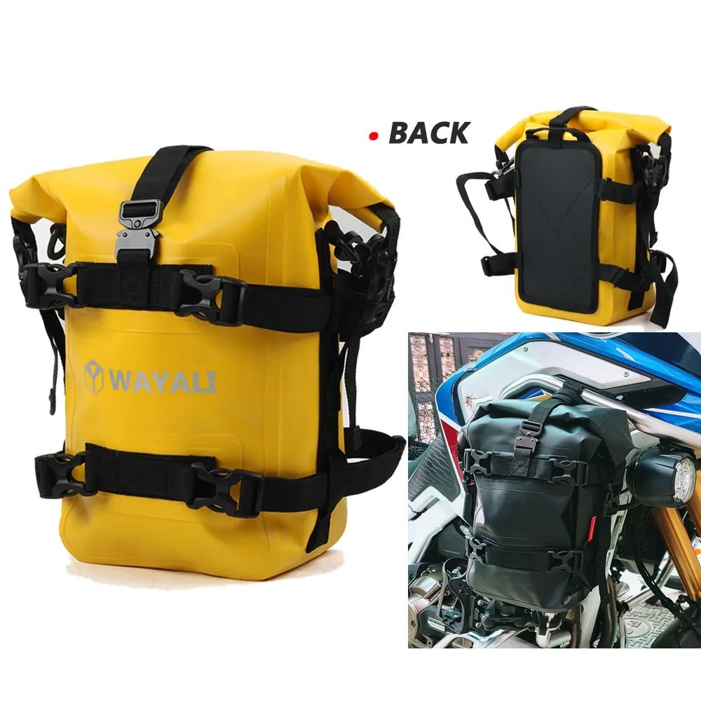 Waterproof Tool Placement Travel Bag For Honda CRF1000L CRF1100L CRF1100 Africa Twin CRF 1000 1100 L ADV Frame Crash Bars Bag