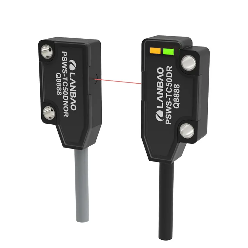 China LANBAO NPN PNP NO NC 24vdc Ultra-thin Photoelectric Sensor