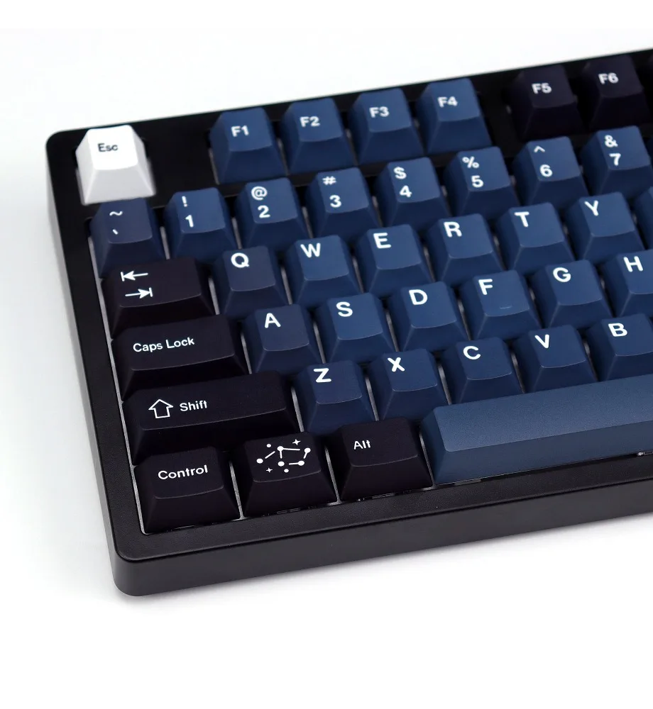 Keycap Personality Galaxy Simple Theme Keycap PBT Material Sublimation Process Original Highly Mechanical Keyboard RK