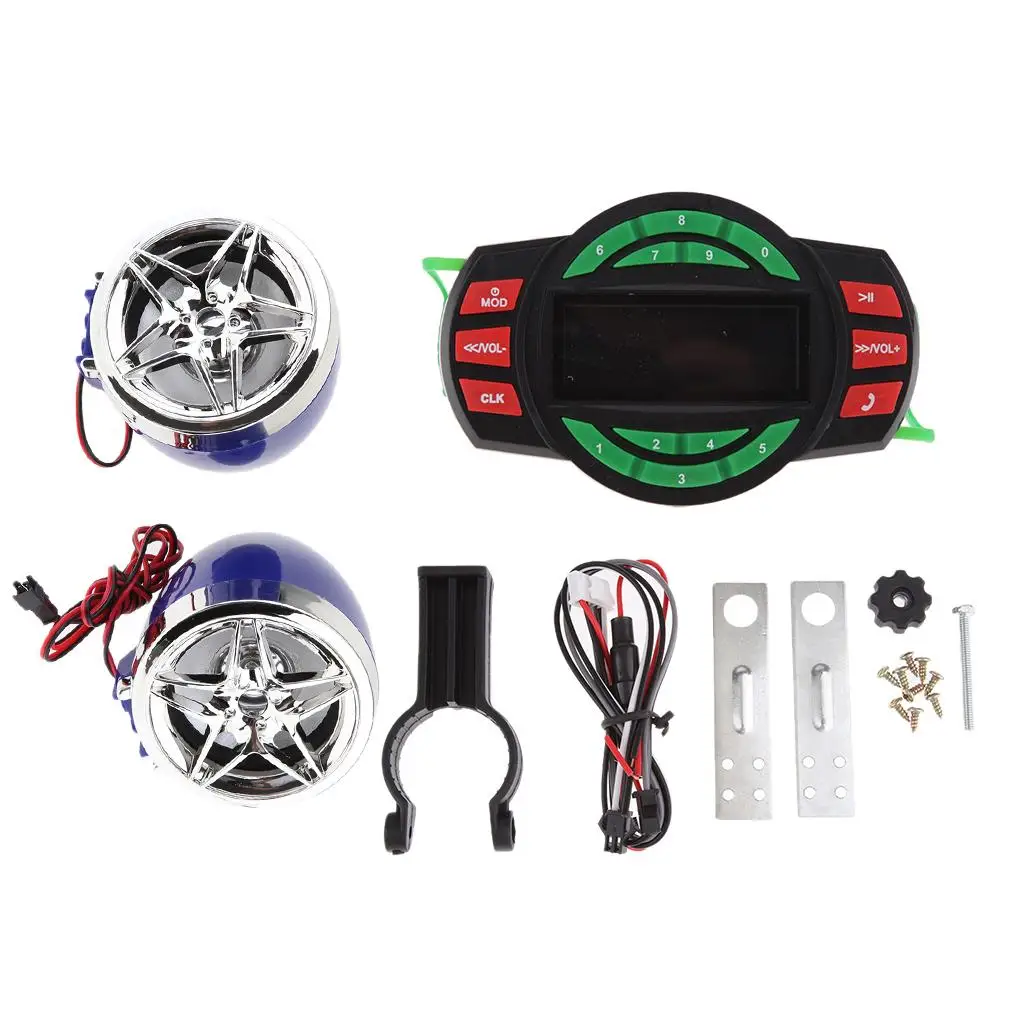 

Motorcycle MP3 SD USB Stereo Amplifier Sound System Scooter ATV