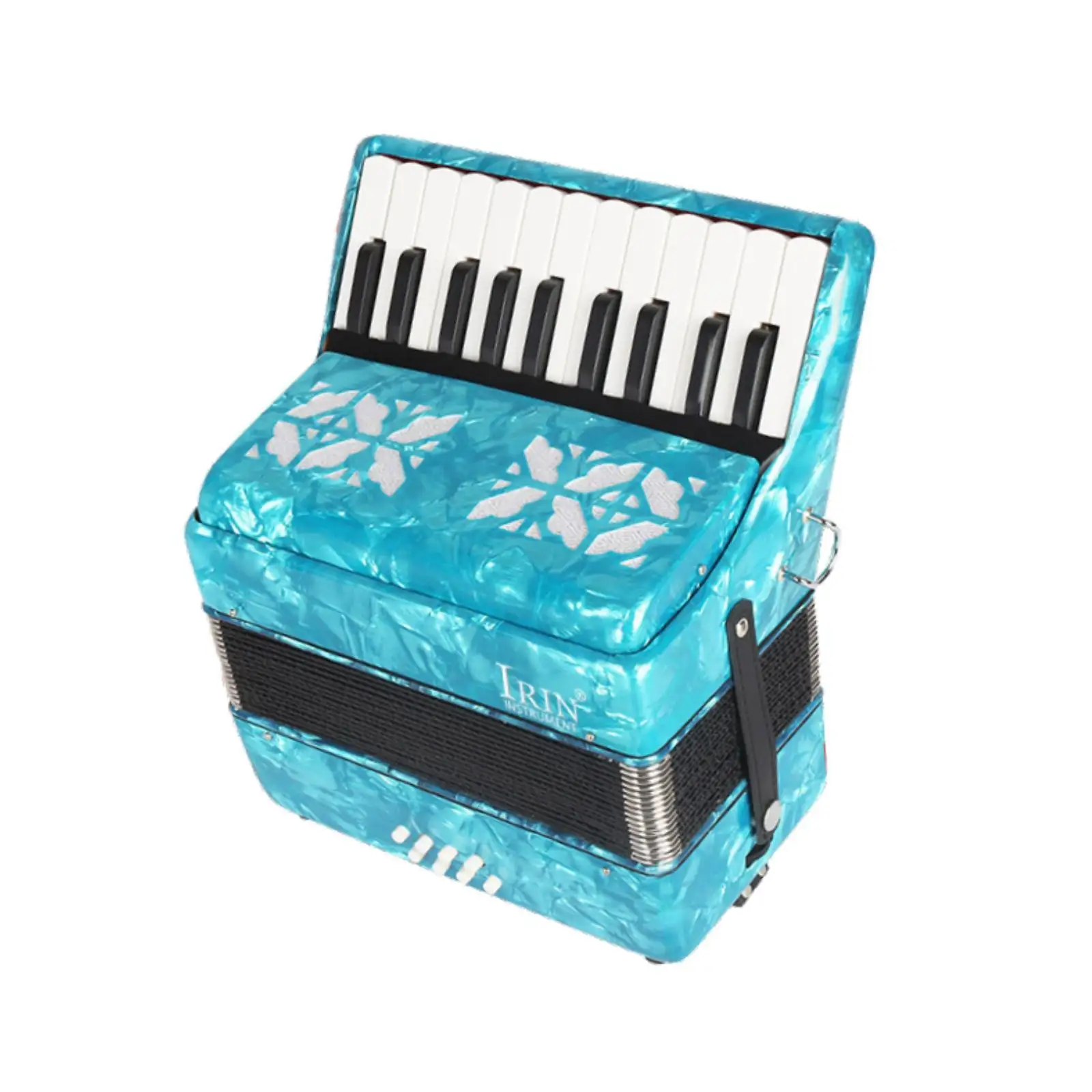 

22 Keys Accordion, Children 8 Bass, Portable Sturdy Musical Instrument Professional for Kids, Beginners, Adults