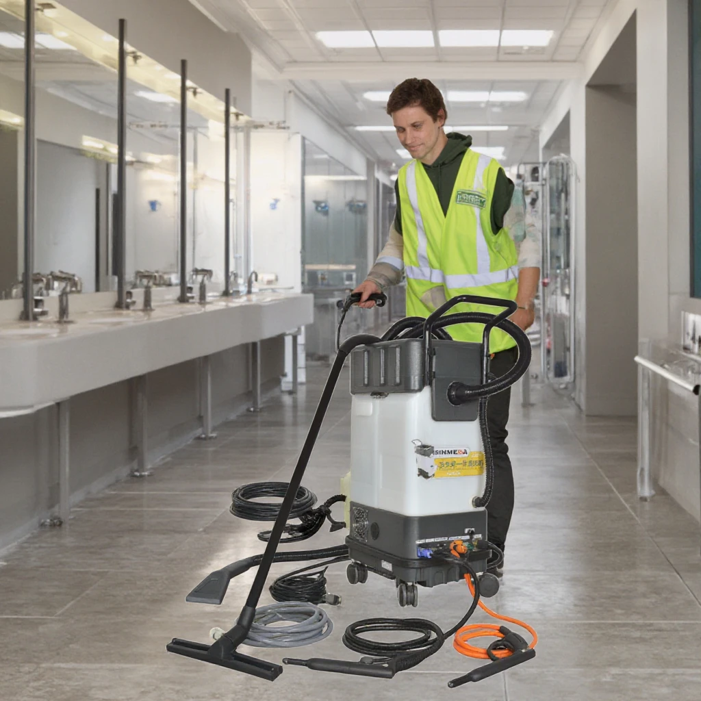 

High-Power 4700W 1300PSI Car Wash Machine Restaurant Cleaning Equipment for Toilet & Bathroom for Mall & Car Wash Businesses